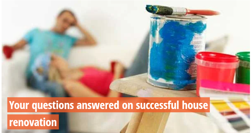 Questions answered on renovations